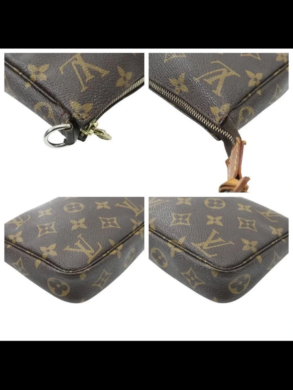 Louis Vuitton Brown Monogram Canvas Shoulder Bag